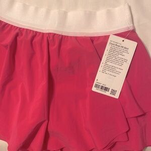 NWT LULULEMON COURT RIVAL SKIRT SONIC PINK 💕 8